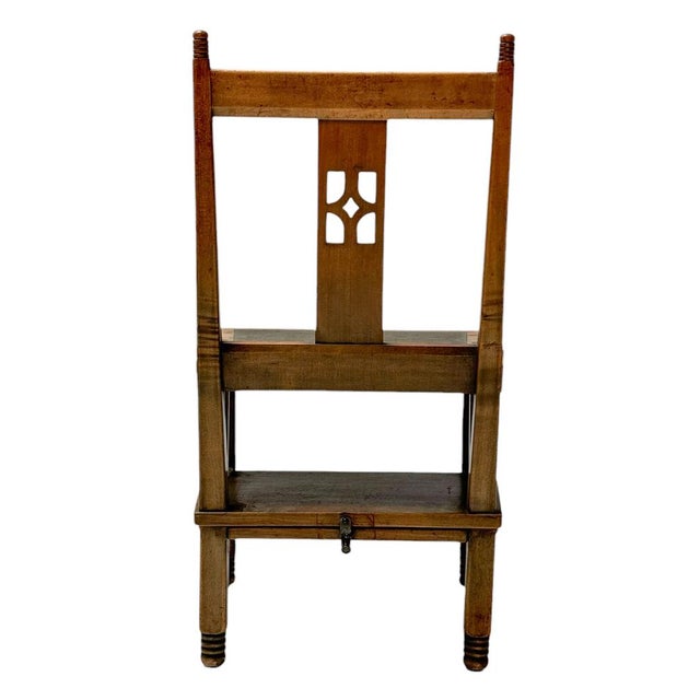 1910s Art Deco Library Chair by Jac. Van Den Bosch, 1916 For Sale - Image 5 of 15