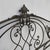Antique Metal Bed with Twists and Decorations For Sale - Image 12 of 15