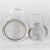 Transparent French Mid-Century Modern Glass Apothecary Jars, Set of 2 For Sale - Image 8 of 11