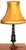 Antique Empire French Brass and Porcelain Table Lamp, 1920s For Sale - Image 6 of 11