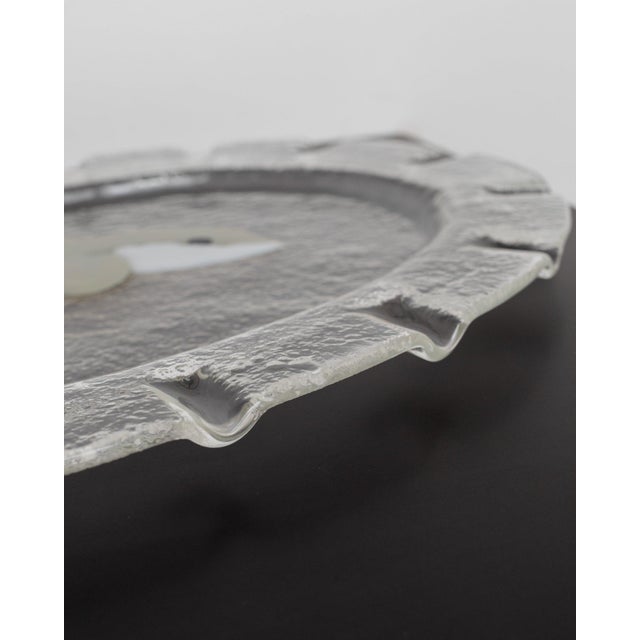 Mid-Century Oval Murano Glass Serving Platter Dolphin, Italy, 1980s For Sale - Image 5 of 12