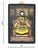 Asian Style Pair Reverse Painted Glass Chinese Emperor and Empress Ancestral Portrait Paintings For Sale - Image 4 of 17