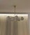 Murano Glass and Brass Chandelier, 2000s For Sale - Image 9 of 15