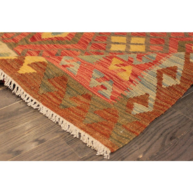 2010s Modern Kilim Rug, 5' X 6'6" For Sale - Image 5 of 7