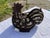 Cast Iron and Green Bubble Glass Tealight Holder For Sale - Image 5 of 9