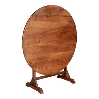 French Wine Tasting Table or Tilt-Top Dining Table For Sale