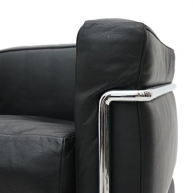 LC2 2-Seater Sofa by Le Corbusier for Cassina, 1970s For Sale - Image 12 of 16