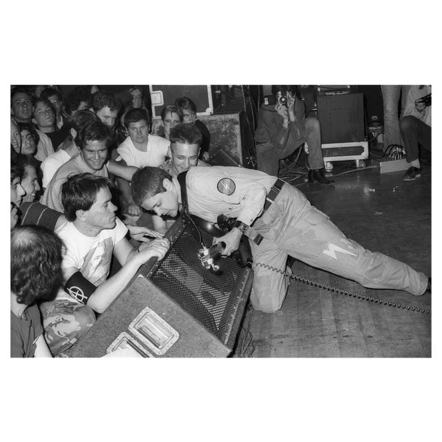 Suzan Carson, Throbbing Gristle in Culver City, 1981, Silver Gelatin Fibre Print For Sale