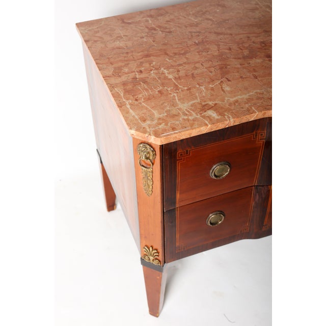 Traditional Empire Chest of Drawers in Pearwood, France, 1800 For Sale - Image 3 of 12