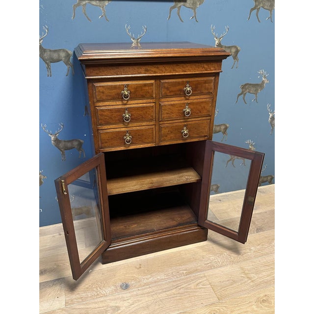 Antique Music Cabinet, 1800s For Sale - Image 5 of 10