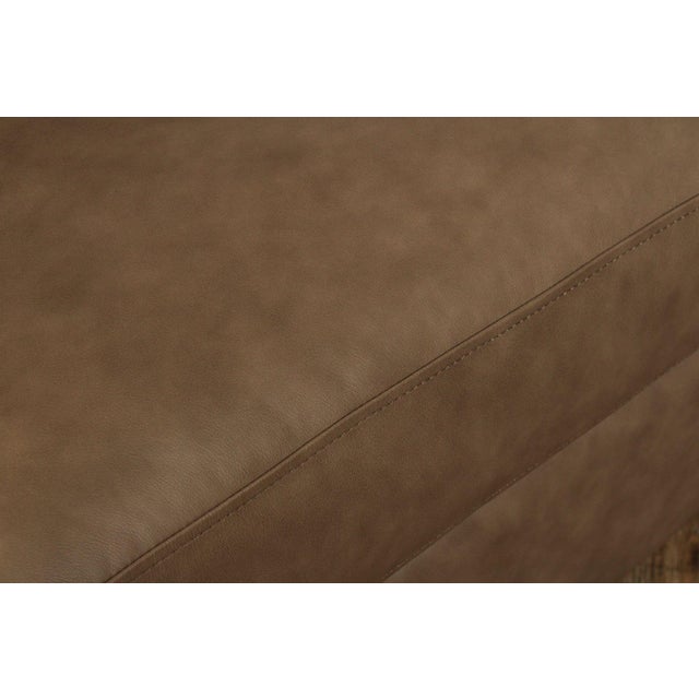 Lea Unlimited Hampton Leather Loveseat For Sale - Image 9 of 12