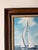 1970s Vintage R. Fisher Sailboat Oil on Canvas Painting – Framed For Sale In Miami - Image 6 of 12