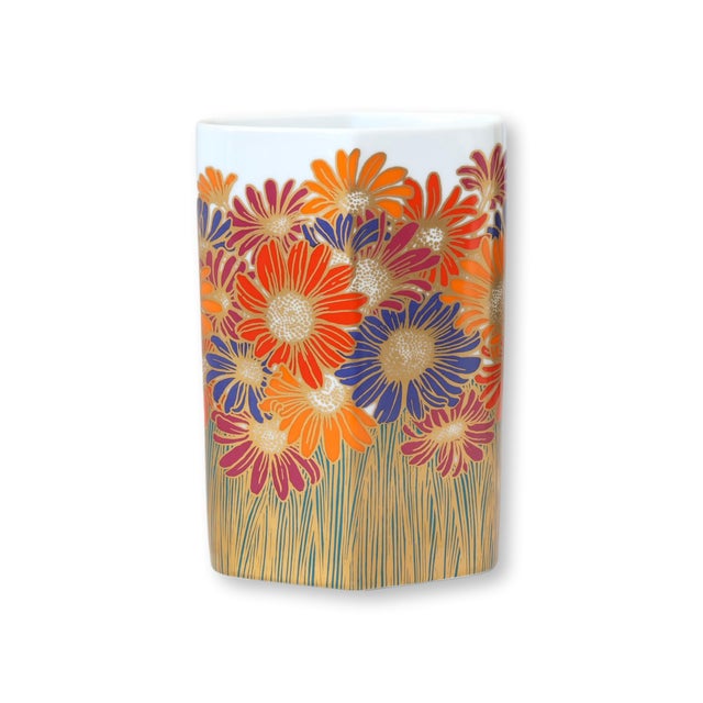 Mid-Century Modern Rosenthal Studio Line Floral Vase For Sale - Image 3 of 7