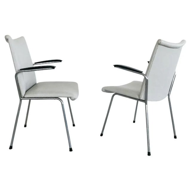 1960s Armchairs attributed to Gebroeders De Wit, 1960s, Set of 2 For Sale - Image 5 of 8