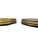 Vintage Set of Two Traditional Chippendale-Style Tripod Side Tables With Brass Gallery Tops For Sale - Image 10 of 17