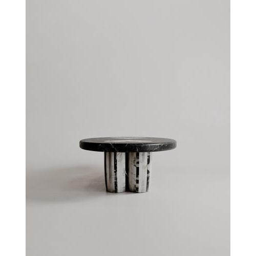 Black and White Marble Heart Aïmi Coffee Table by Esther Knopfler For Sale - Image 9 of 15