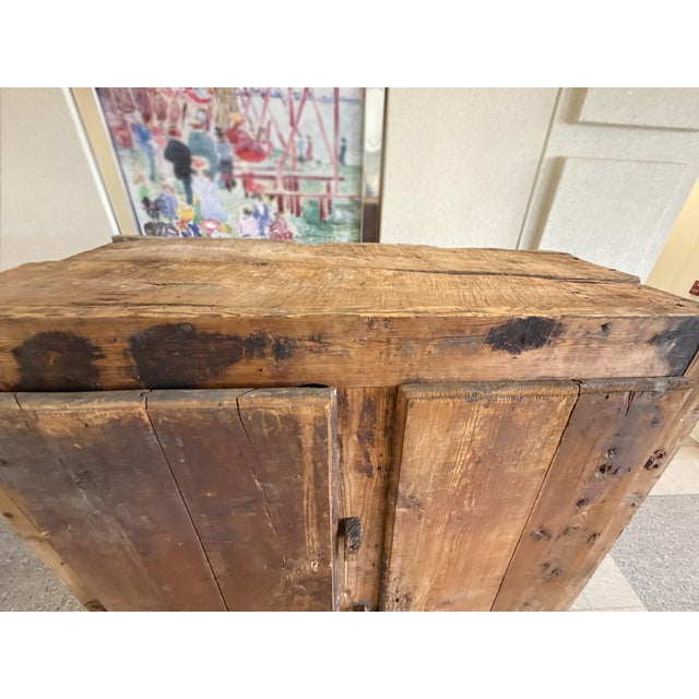 19th Century Danish Elm Cabinet For Sale - Image 13 of 18