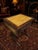 Hollywood Regency Regency Mahogany Drop-Leaf Side Table with Gilt Leather Top For Sale - Image 3 of 9