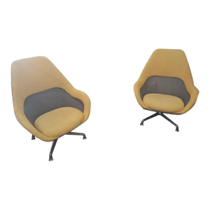 Pair of Steelcase "Coalesse" Swivel Chairs