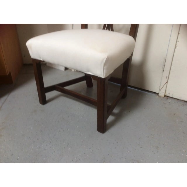 American 19th Century Americana Mahogany Side Chairs - a Pair For Sale - Image 3 of 11