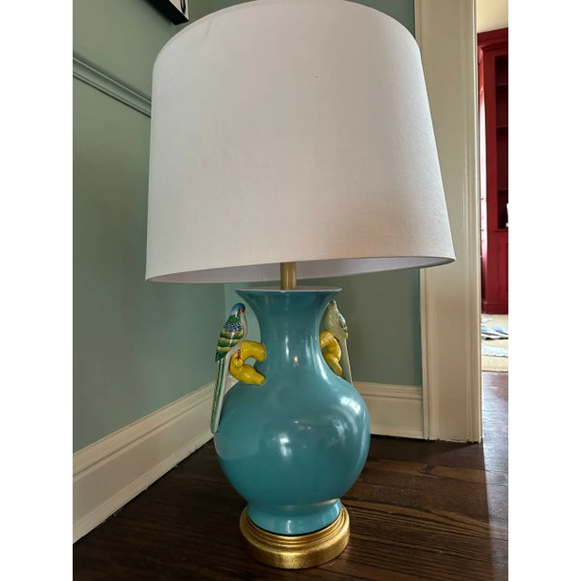 American Acqua Bird Lamp by Chelsea House For Sale - Image 3 of 6