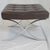 Knoll Barcelona Leather Chair and Ottoman Designed by Ludwig Mies Van Der Rohe For Sale - Image 9 of 11