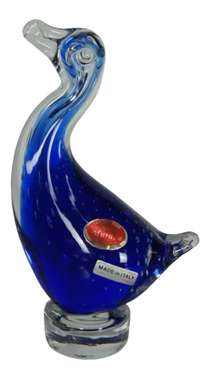 Murano Lavorazione Italian Studio Art Glass Figurine