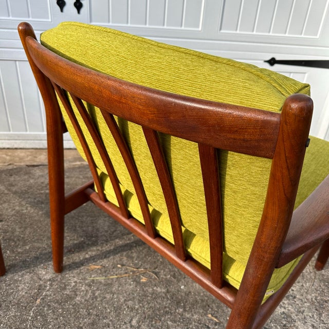 1960s Pair of Svend Aage Eriksen Teak Lounge Chairs For Sale - Image 5 of 11
