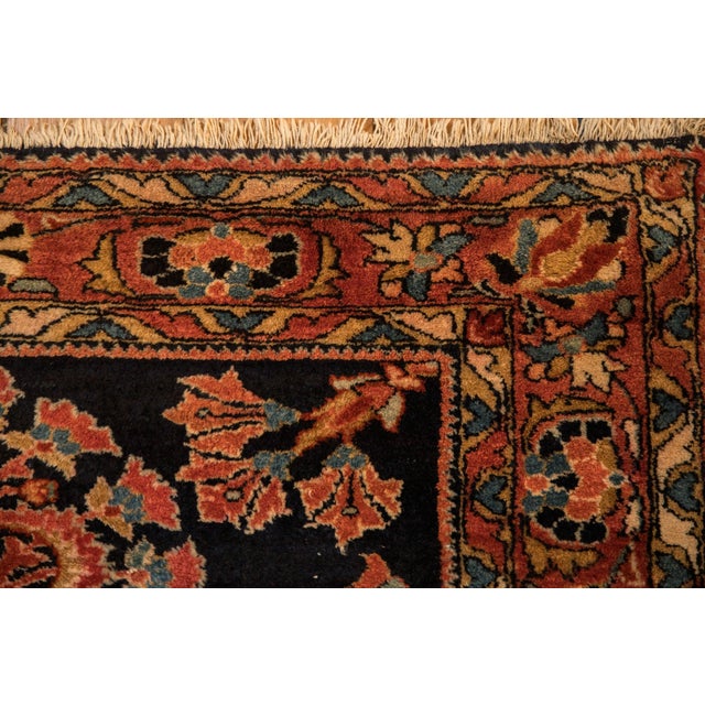 Antique Lilihan Rug - 3'8" x 4'10" For Sale In New York - Image 6 of 8