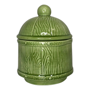 Mid 20th Century Faux Bois Lidded Dish