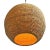 Blond Grass Globe Pendant Light Large For Sale - Image 4 of 10
