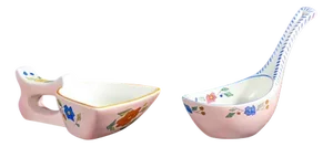 Pocket Emptier Vases from Lenci, 1940s, Set of 2