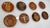 Brown Peruvian Leather Plaques, 1950s, Set of 8 For Sale - Image 8 of 11