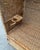 Wood Large Vintage Wicker Porter Chair With Compartment For Sale - Image 7 of 7