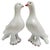 Vintage Italian Glazed Terracotta Dove Figurines - A Pair For Sale In San Diego - Image 6 of 7