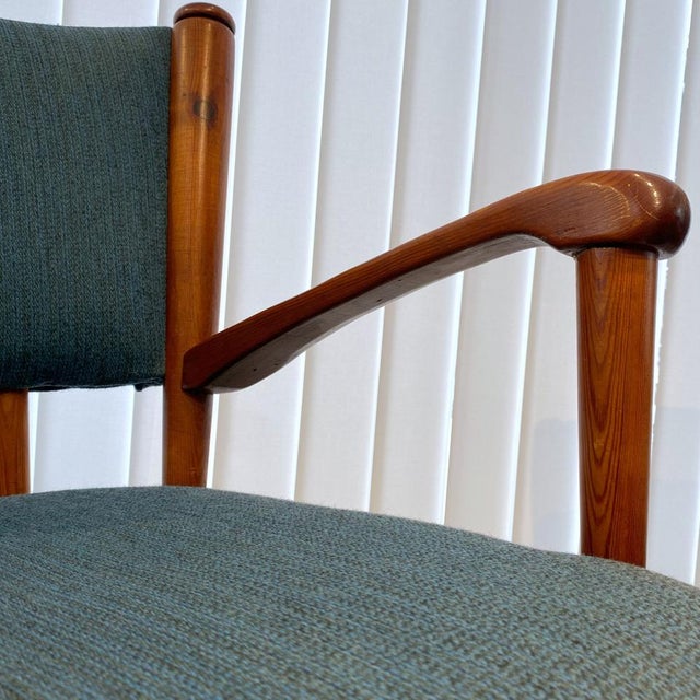 Set of Pine Säter Armchairs by Gunnar Göperts, Sweden, 1940s For Sale - Image 9 of 15