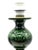 Large Space Age Table Lamp with Monumental 48cm Ceramic Base in Emerald Green from Kaiser Leuchten For Sale - Image 10 of 14