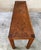 Vintage Solid Oak Parsons Style Console Table For Sale - Image 9 of 9