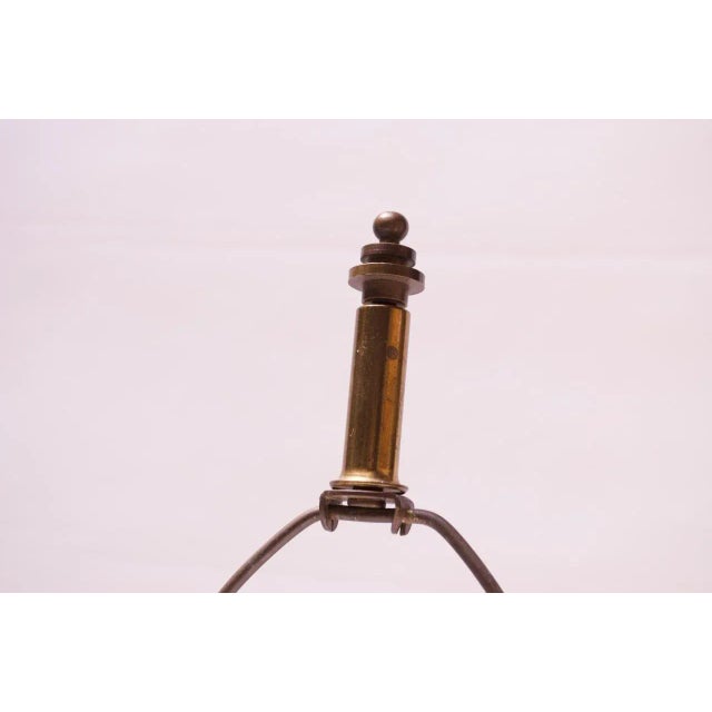 Petite Blue and White Ceramic Table Lamp by Lee Rosen for Design Technics For Sale In New York - Image 6 of 13