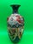 Large Antique Meiji Japanese Cloisonne Dragon Ho-O Phoenix Shield Vase 11.75” For Sale - Image 10 of 11