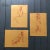 Gallery Wall Collection 3 Sepia Female Nude Sketches 1979 on Yellow Paper-set of 3 For Sale In Philadelphia - Image 6 of 6