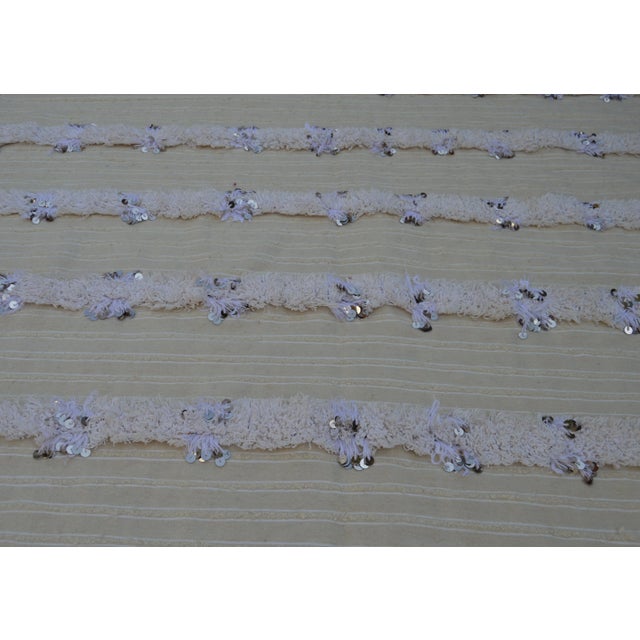 Moroccan Moroccan Berber Wedding Blanket For Sale - Image 3 of 7