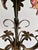 Vintage Italian Florentine Hand-Painted Tole Floral 5-Light Chandelier, 1940s For Sale - Image 15 of 18