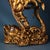 Late 20th Century Gilt Bronze Figure of Kui Xing Standing on a Dragon-Turtle For Sale - Image 9 of 10