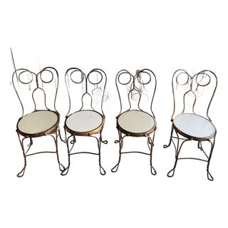 1940s American Classic Parlor Chairs For Sale