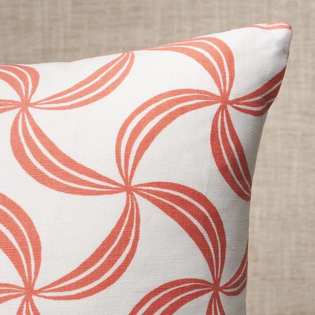 This pillow features Ambrosia with a knife edge finish. Ambrosia is a swirling, graphic pinwheel pattern with an...