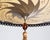 Art Nouveau Fortuny Scudo Saraceno Venetian Bronze Silk Lamp Chandelier For Sale - Image 15 of 18