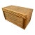 Vintage Woven Rattan and Bamboo Chest For Sale