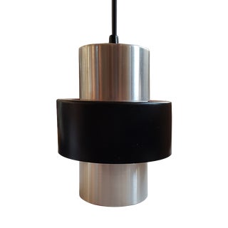 Mid-Century Aluminium Pendant Lamp, 1960s For Sale