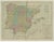 Antique Map of Spain and Portugal by Bowles, 1780 For Sale